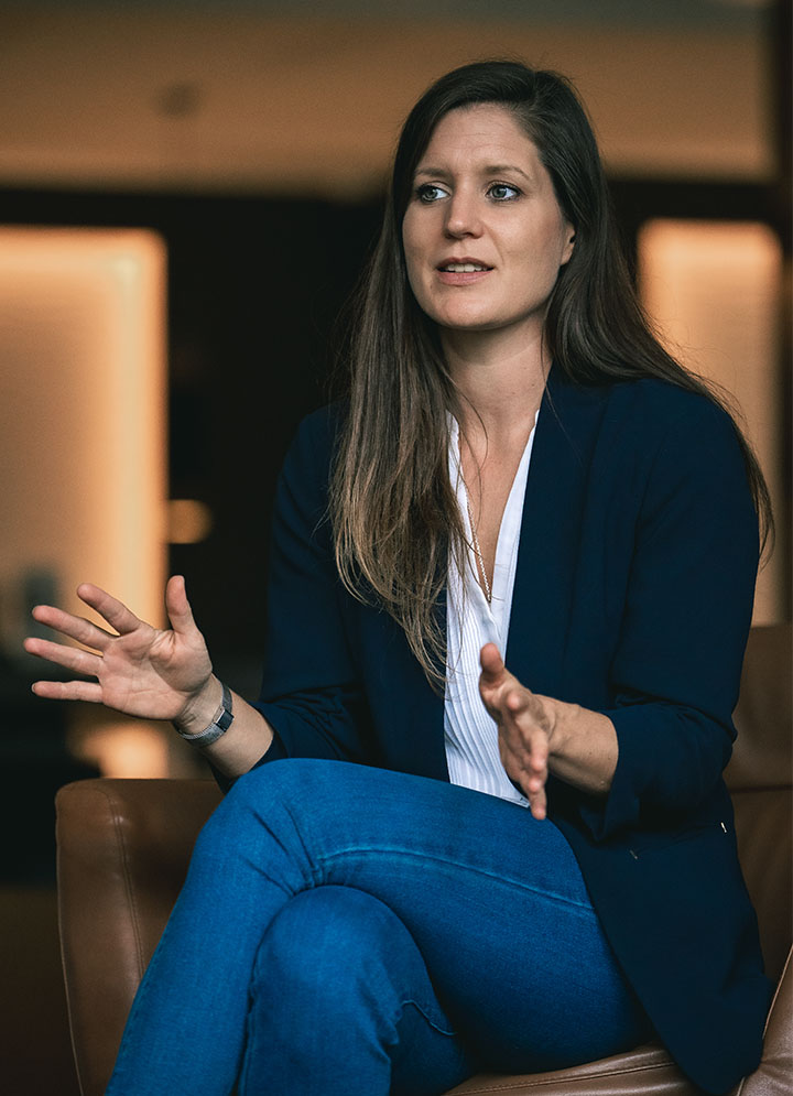 Judith Rosarius im Gespräch